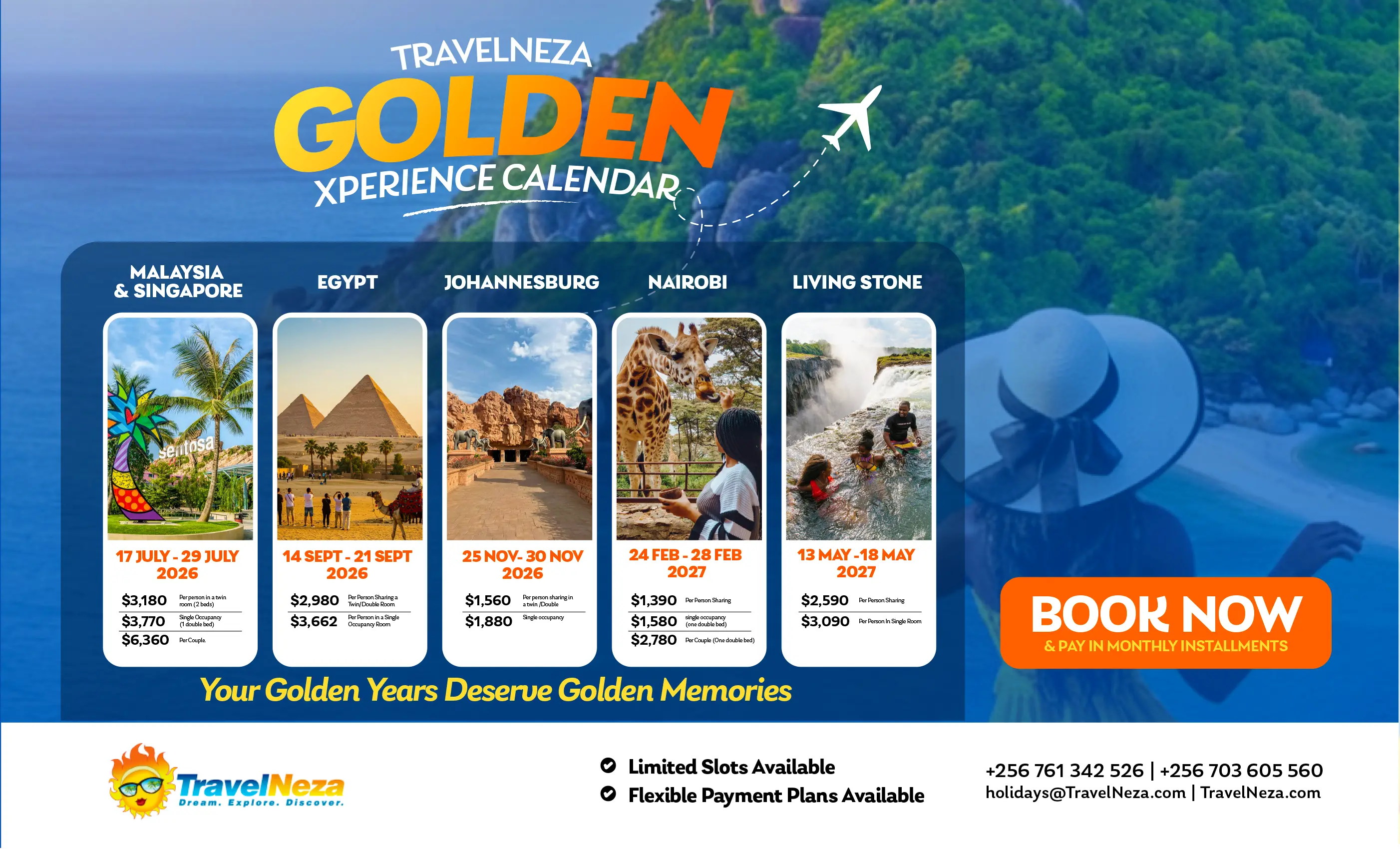 Travel Calendars 2026