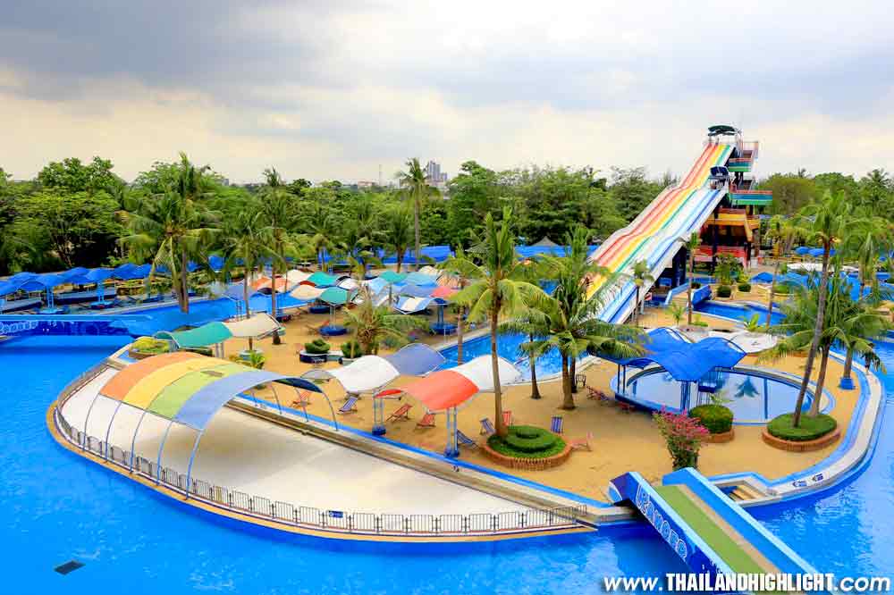 Tropical Siam water park adventure Thailand
