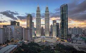 Panoramic Petronas Twin Tower Malaysia